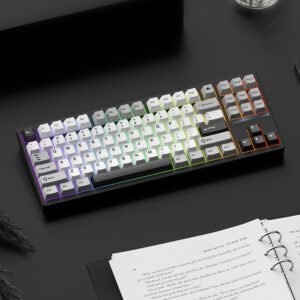 Weikav stars80 v1 ベアボーンキット シルバーカラー Stars80 Standard | 8000mAh TKL Wireless Mechanical Keyboard